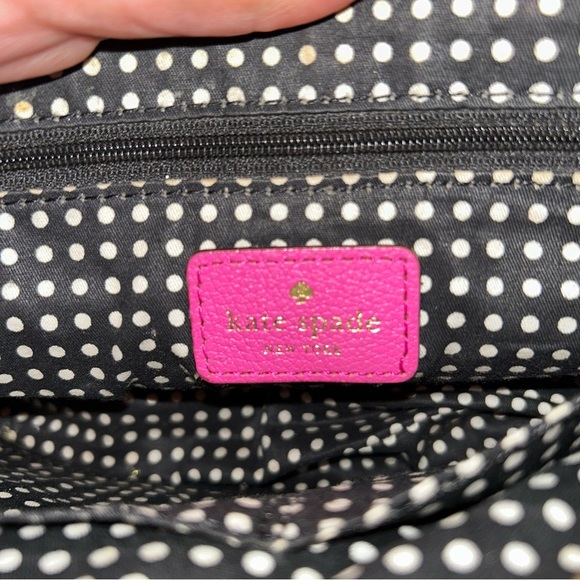 Kate Spade Vibrant Pink Crossbody Bag with Bow Accent - Picture 6 of 12